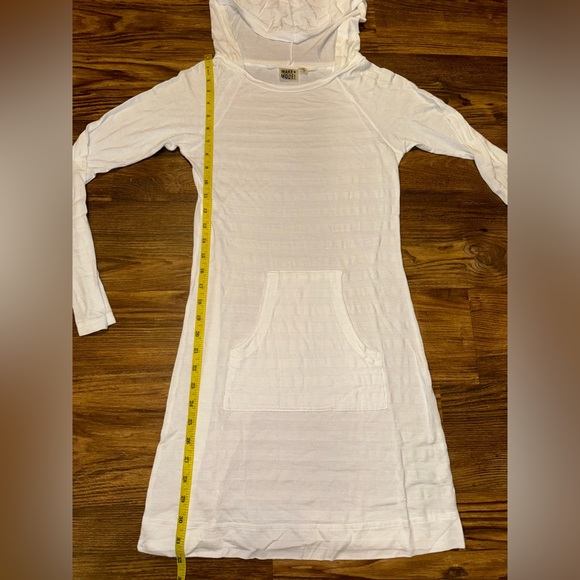 MAKE + MODEL White Swim Cover up Hooded Dress size XS - Picture 10 of 10